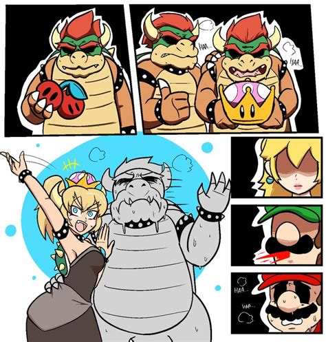 [Matsu-sensei] Bowsette comics (Mario Bros.) [English] Parodies: super mario brothers 2218; Characters: bowser 569 mario 301 super crown bowser 549; Tags: big breasts 311240 breast expansion 12657 gender bender 16098 giantess 5428 gigantic breasts 2464 huge breasts 34319 lactation 37988 lizard girl 2704 nudity only 6390; ... Hentai Porn; Hentai ...